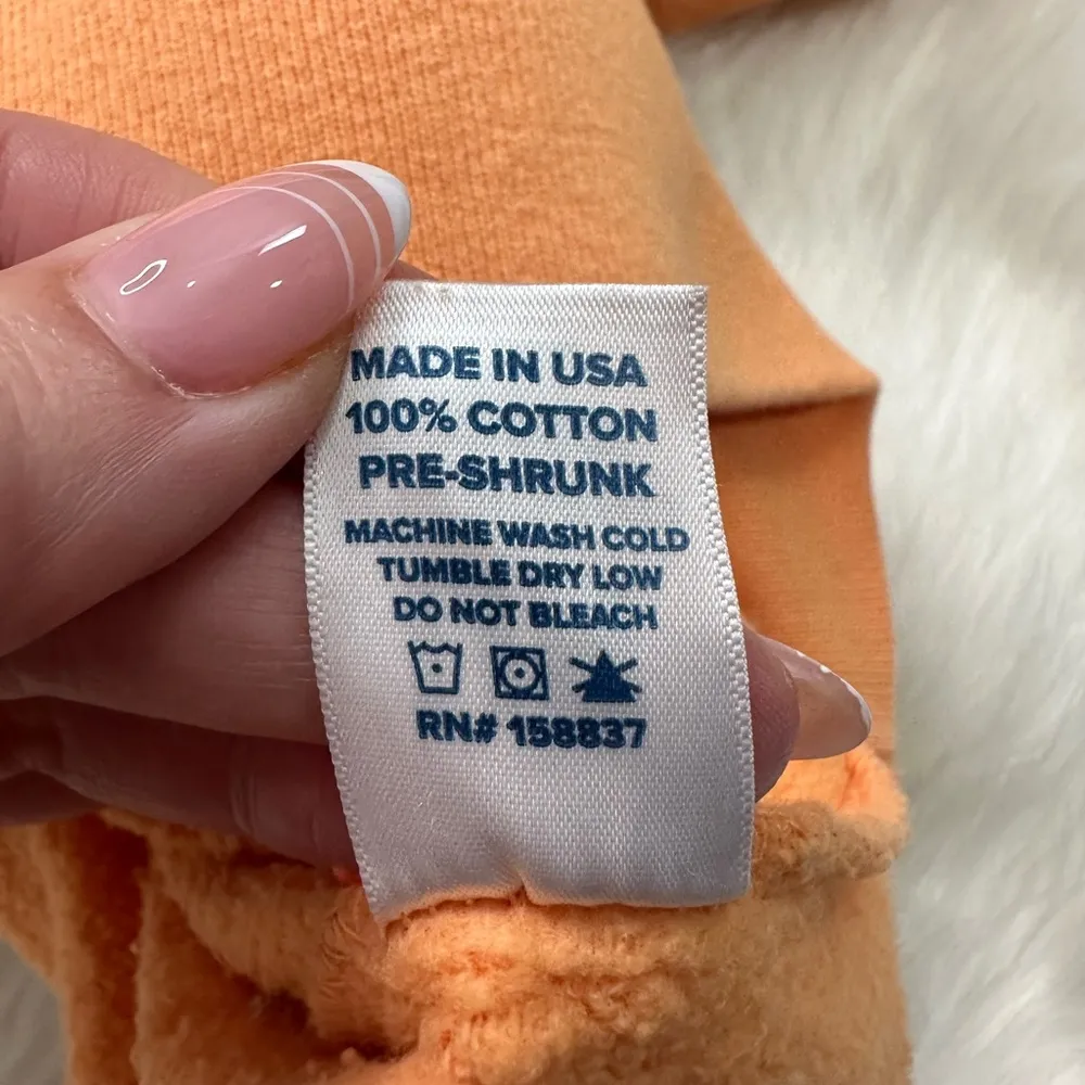 LivinCool Essential Crewneck Sweatshirt Orange - Image 14