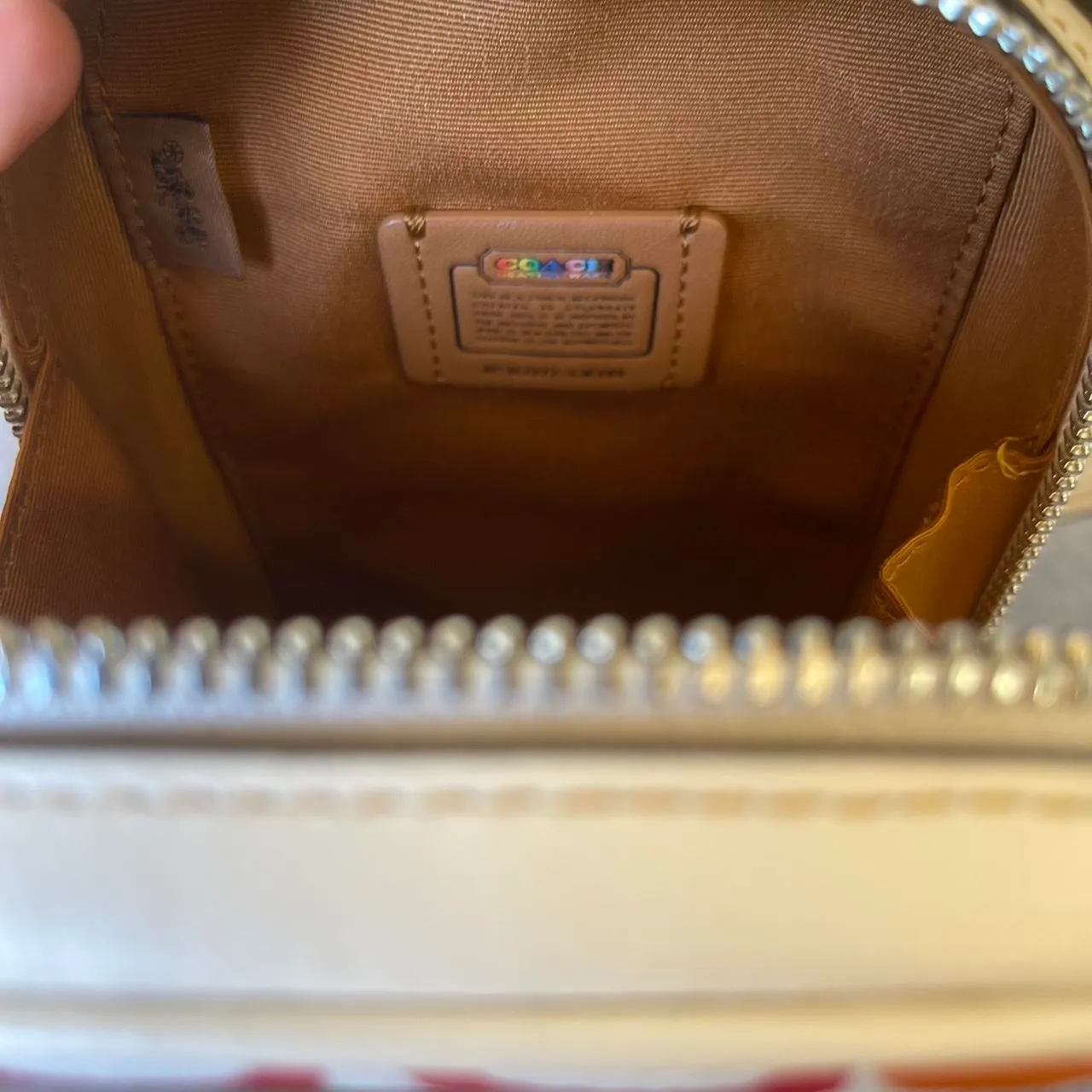 Rainbow Signature Canvas Eva Phone Crossbody - Image 8