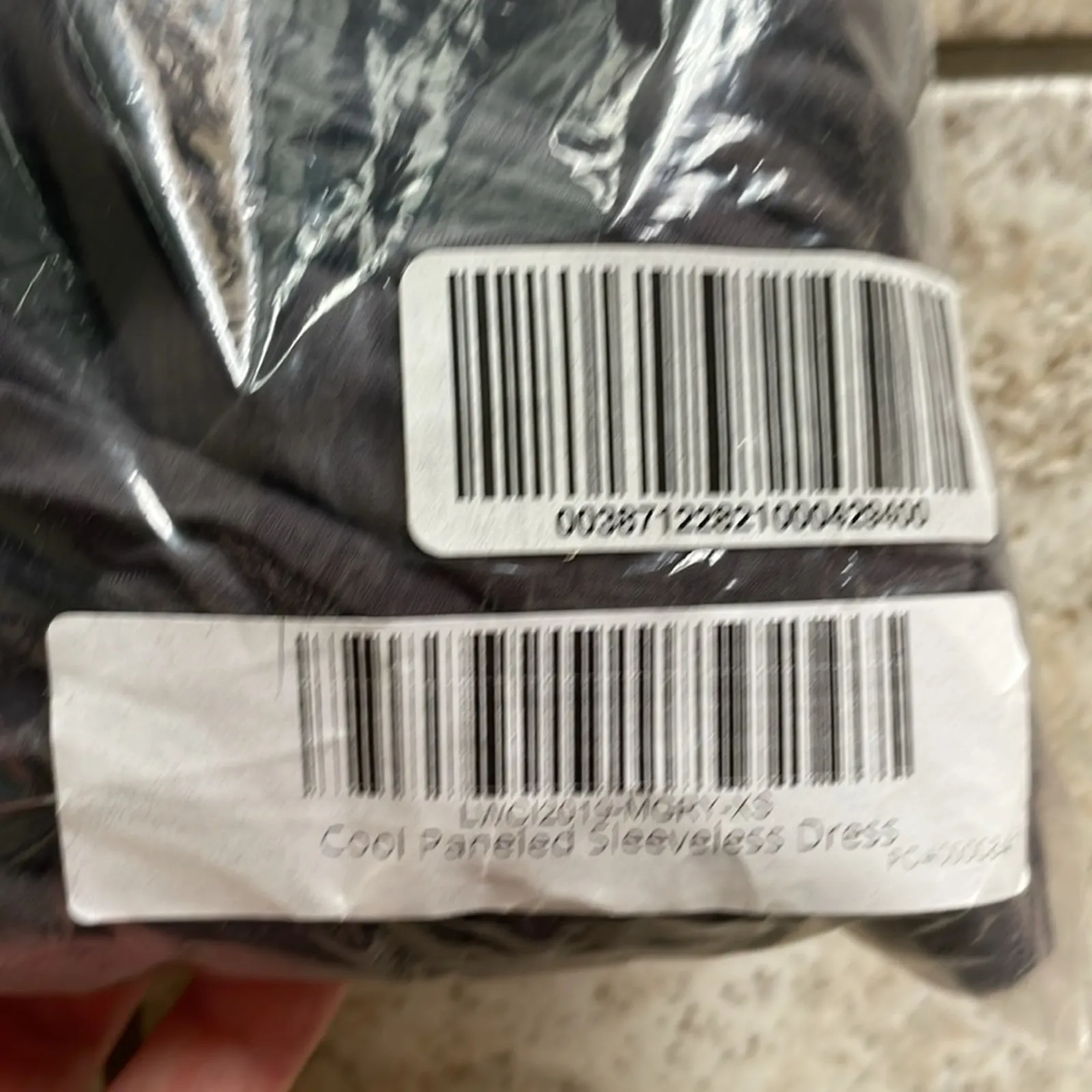 LUNYA Cool Paneled Sleeveless Maxi Dress Meditative Grey size XS New Gray - Image 15