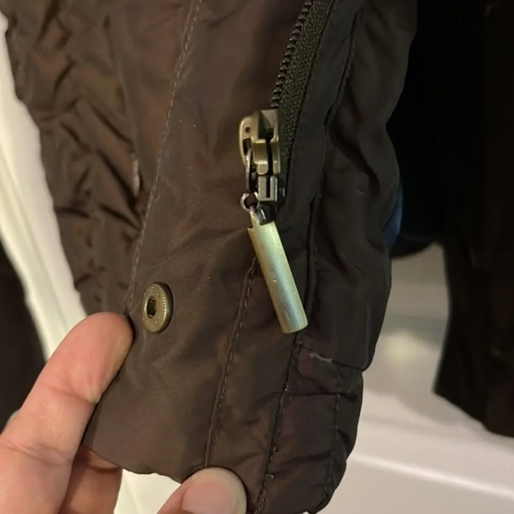 Dana Buchman Brown Puffy Jacket Size Med EUC #3508 - Image 13