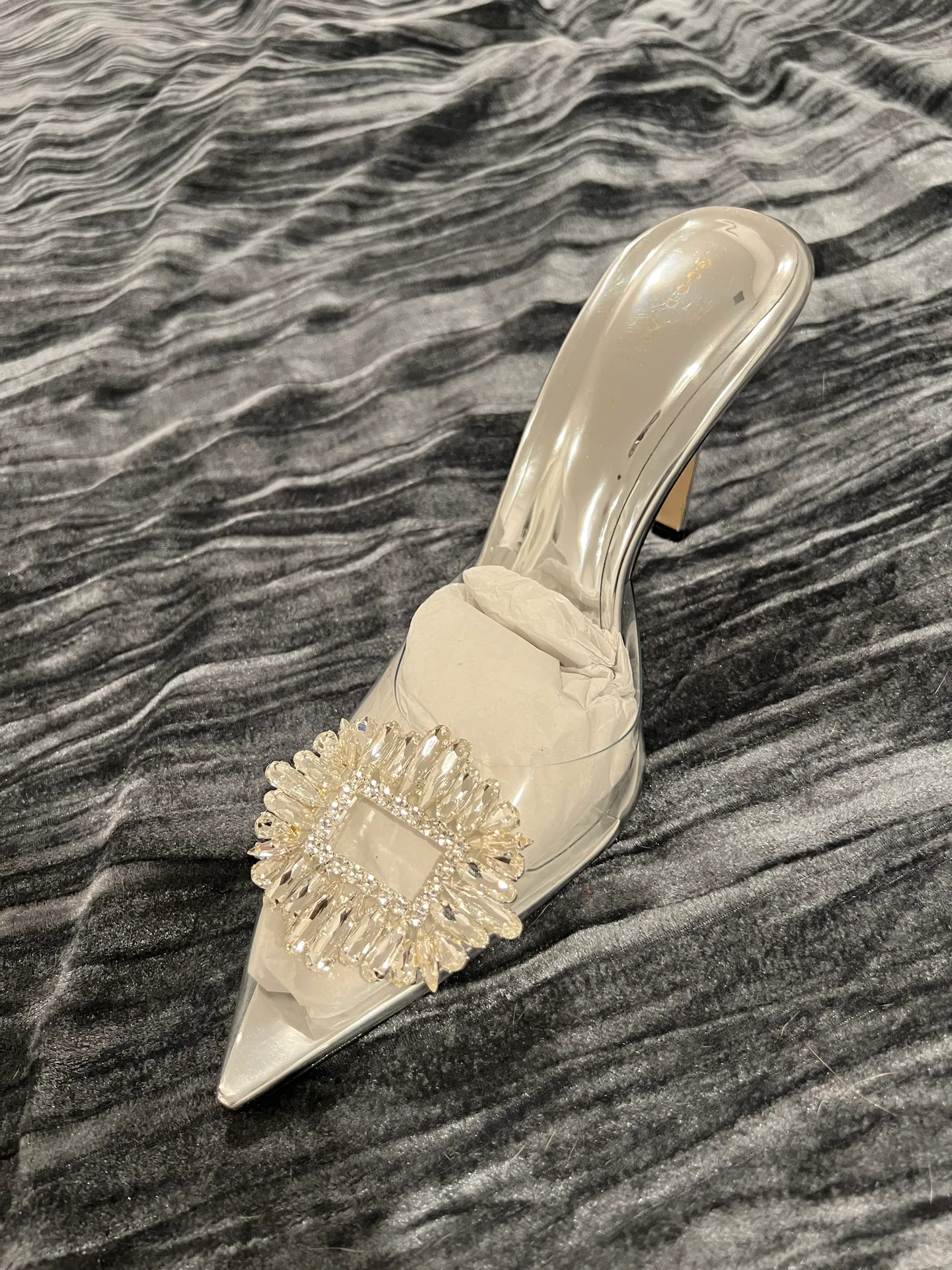 Good American sliver heels - Image 5