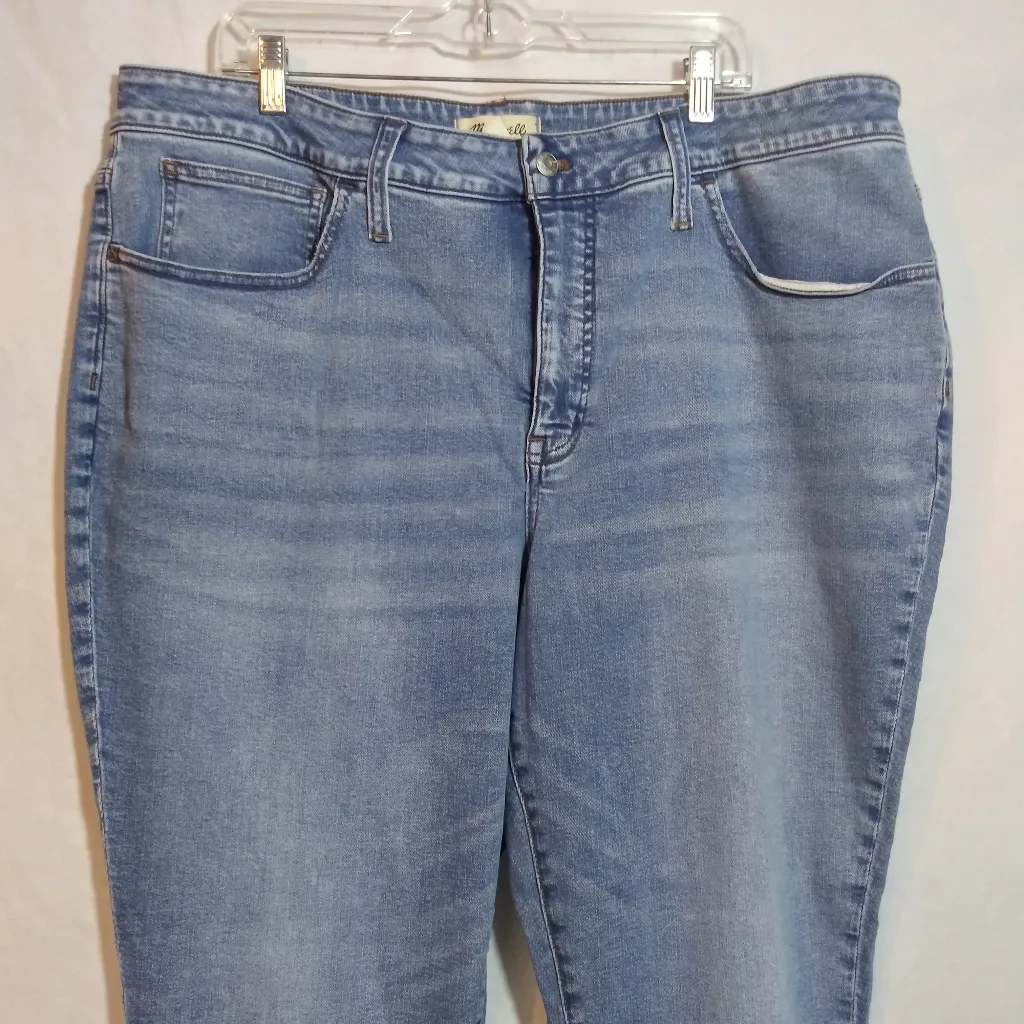 Madewell Curvy 10" High-Rise Roadtripper Authentic Skinny Jeans Size 24W - Image 3