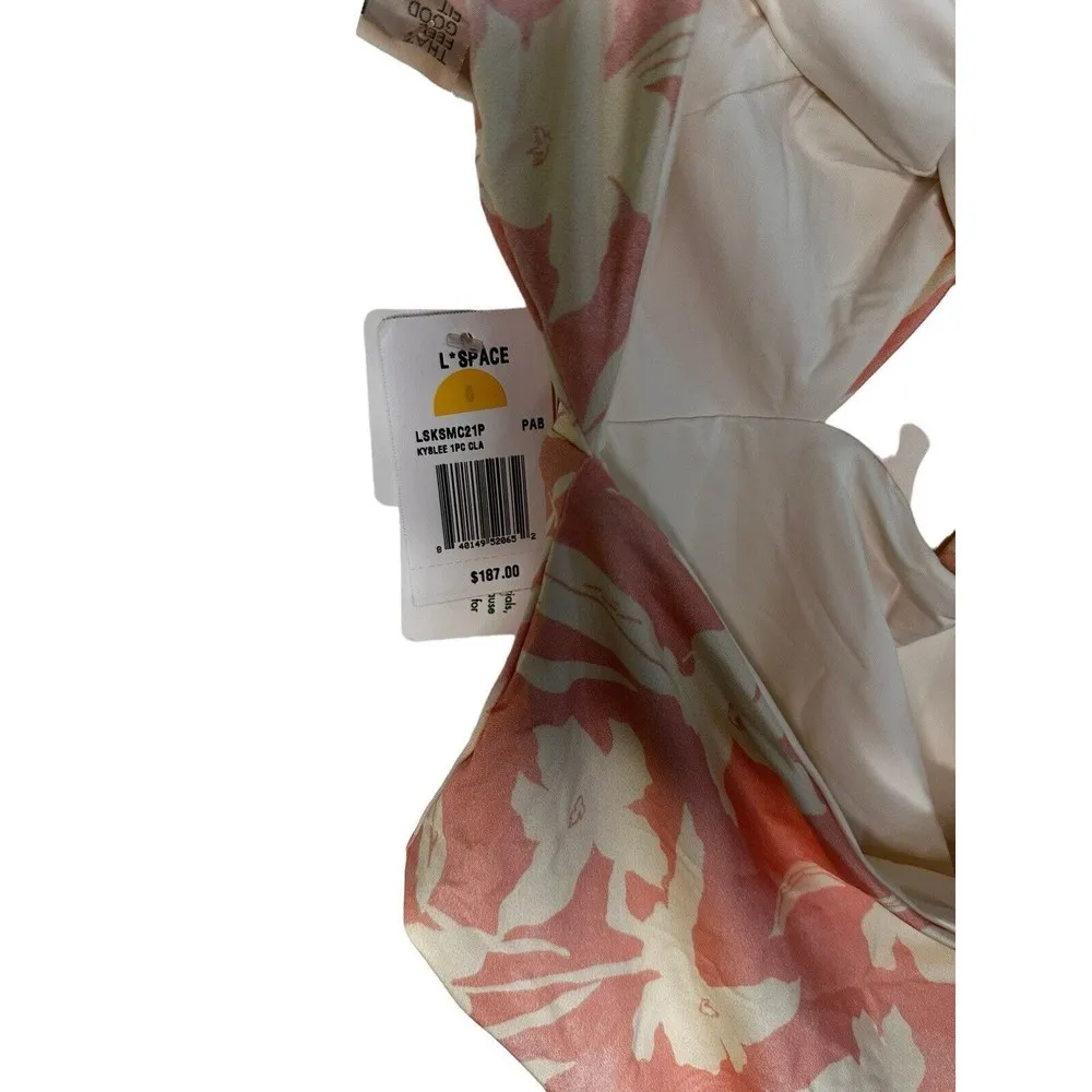 L*space Kyslee One Piece  Floral Cheeky Swimsuit Size 6 - Image 6