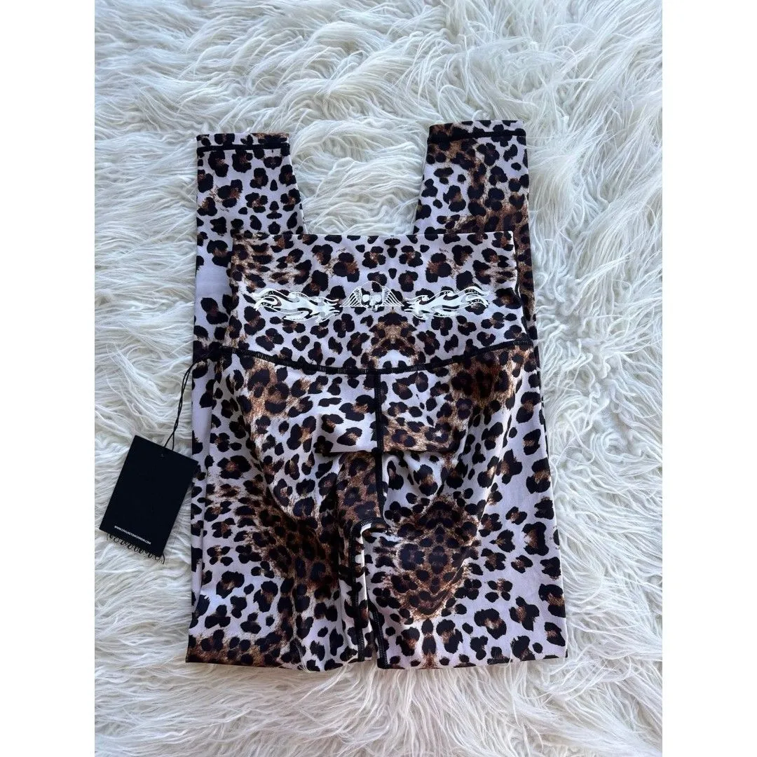 Civil Regime No Tomorrow Burning Time Sibyl Leggings
Leopard Digital Print Small Brown - Image 5