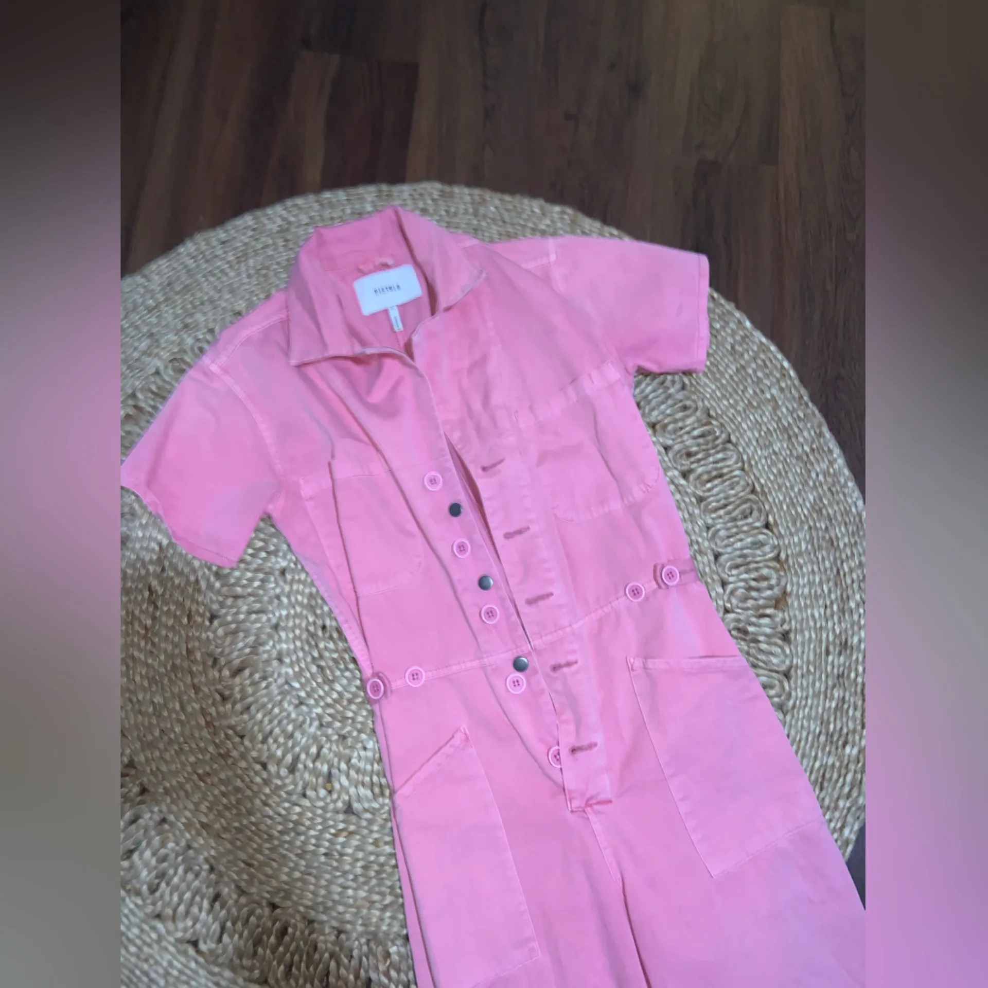 New Grover Jumpsuit In Yellow - Flamingo pistola nwot $170 revolve casual fall - Image 4