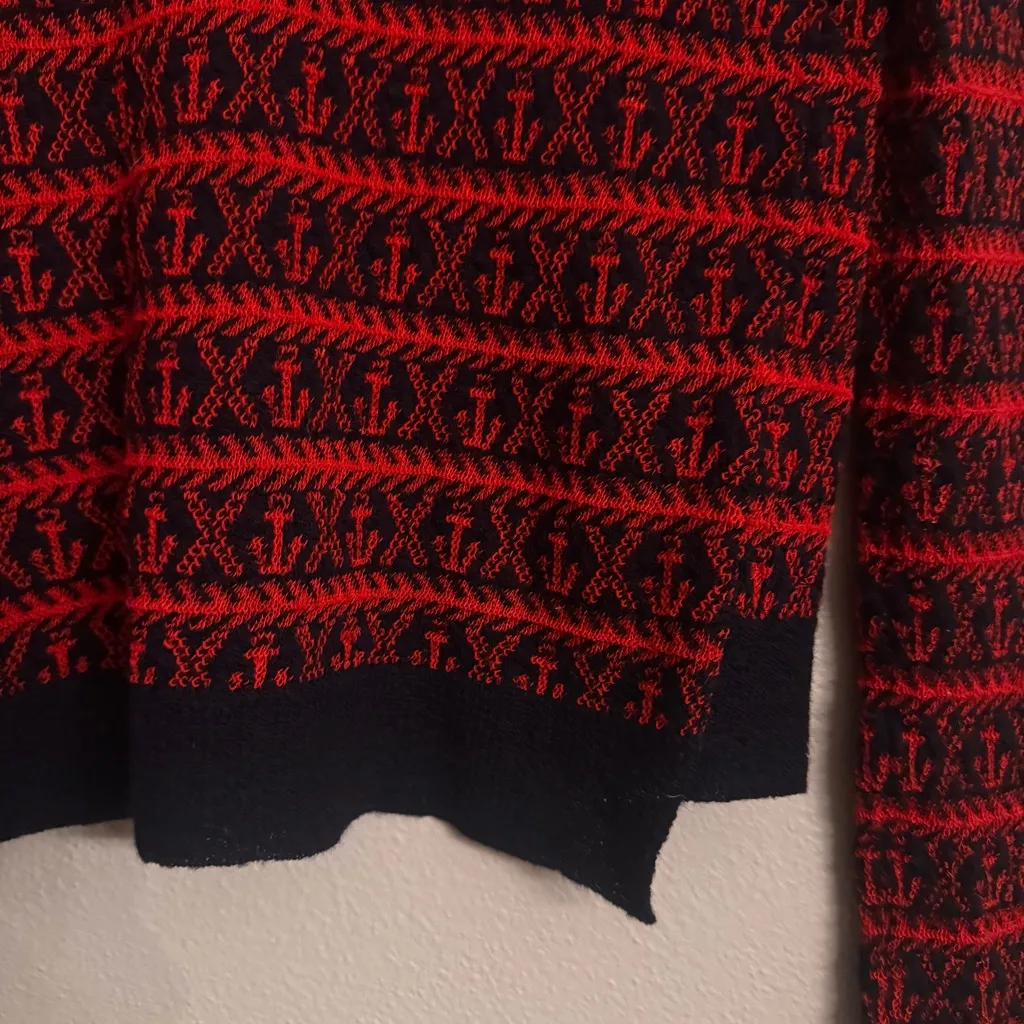 A.L.C. Patterned Crew Neck Sweater - Image 2