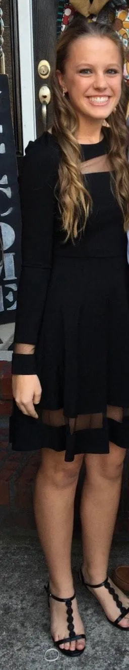 Lulus Black Long Sleeve Dress - Image 5