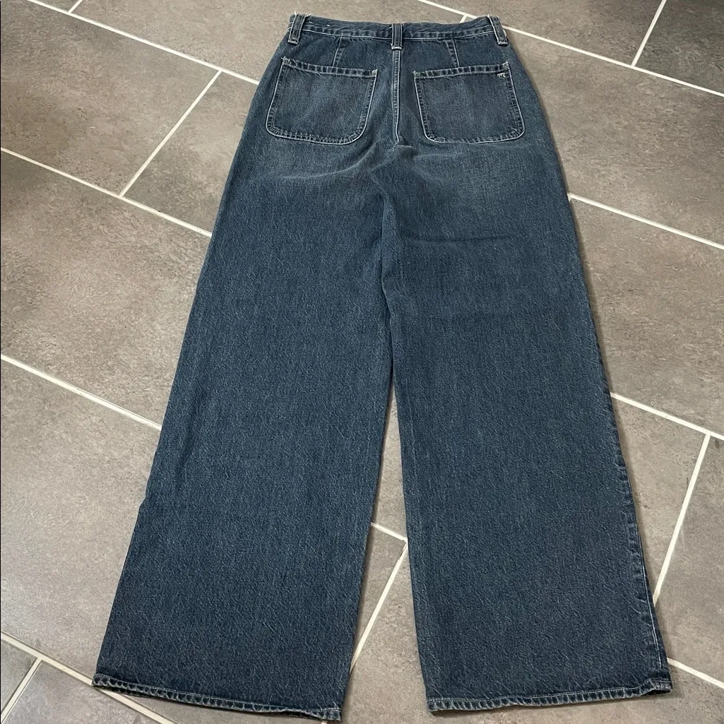 Madewell Super Wide Leg Jean size 27X33 - Image 4