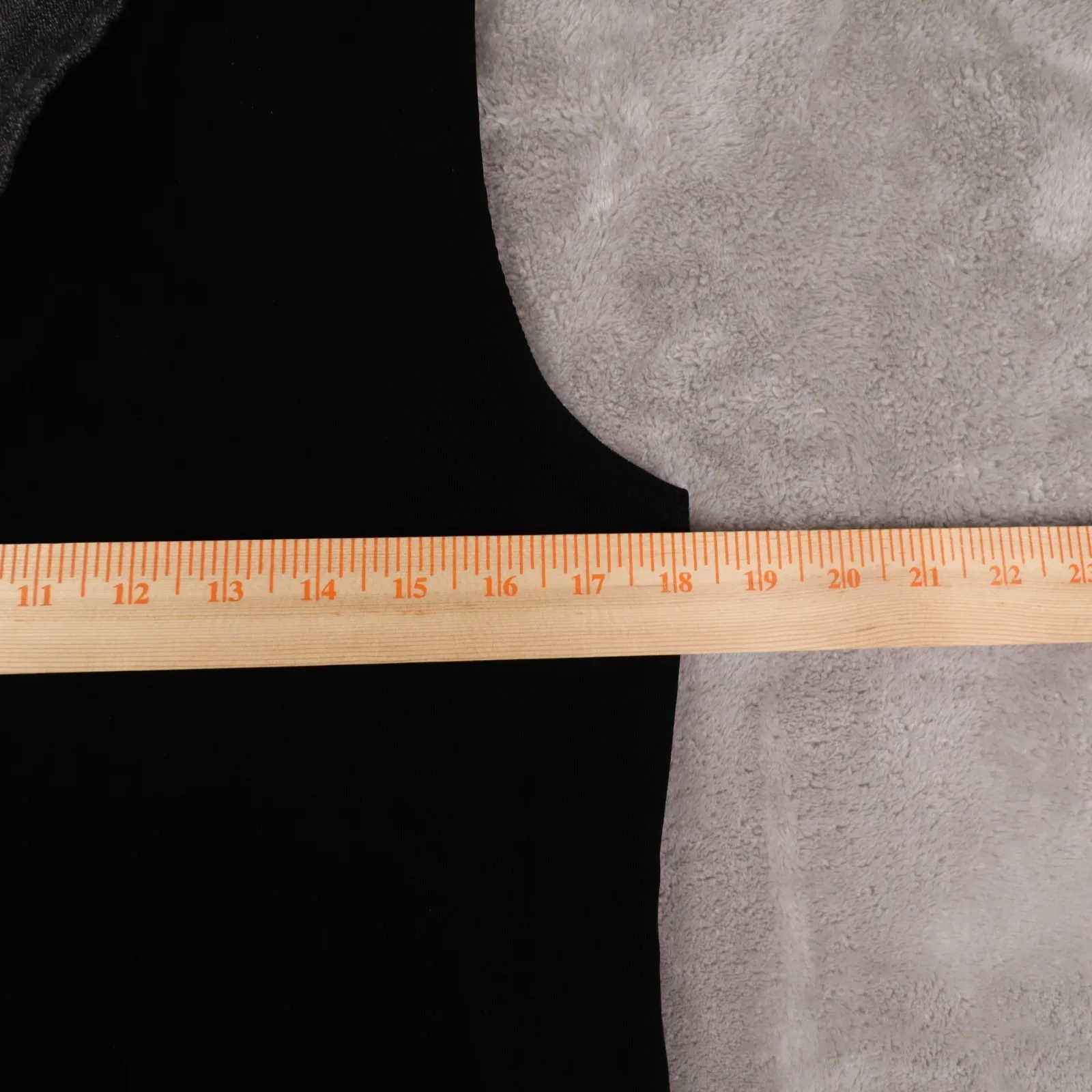 Chico's Traveler's Black Sleeveless Linen Collar Shirt  Womens 2 Made in USA 90s - Image 3