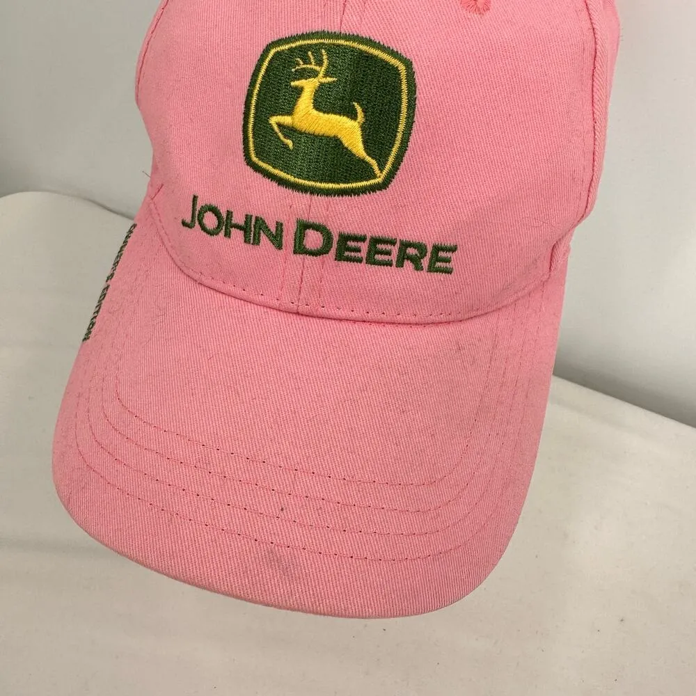 John Deere Pink Nothing Runs Like a Deer Owners Edition Hat - Image 7