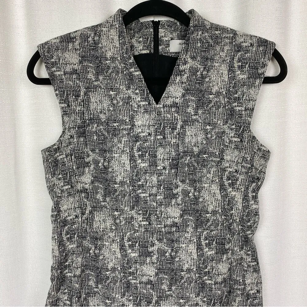 MM Lafleur Aditi Shift Dress in Crackle Print Sz.6 - Image 6