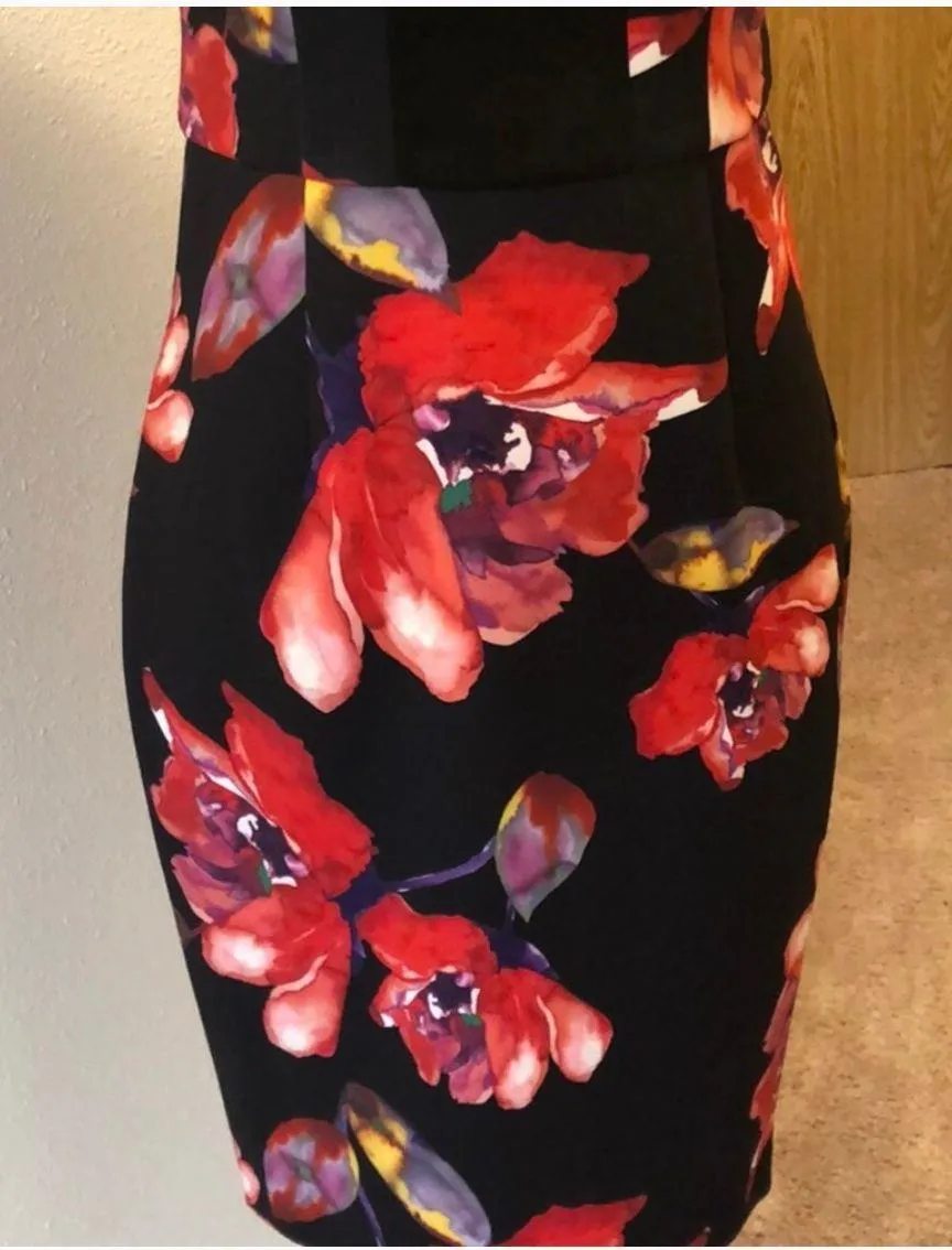 Dress Sheath Floral 6 - Image 7