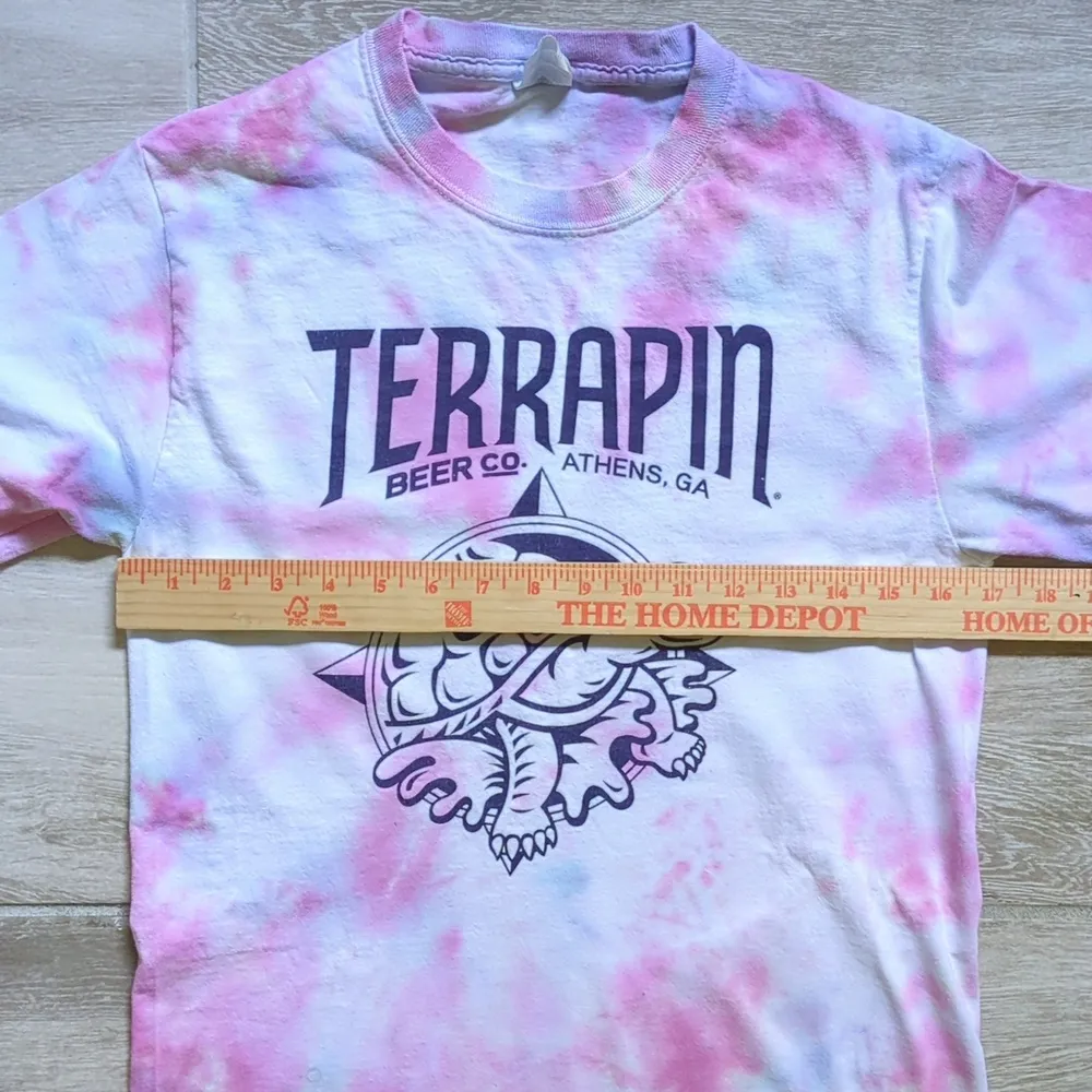 Terrapin Beer Co Athens, GA  Tye Dye Short Sleeve T-Shirt - Image 6