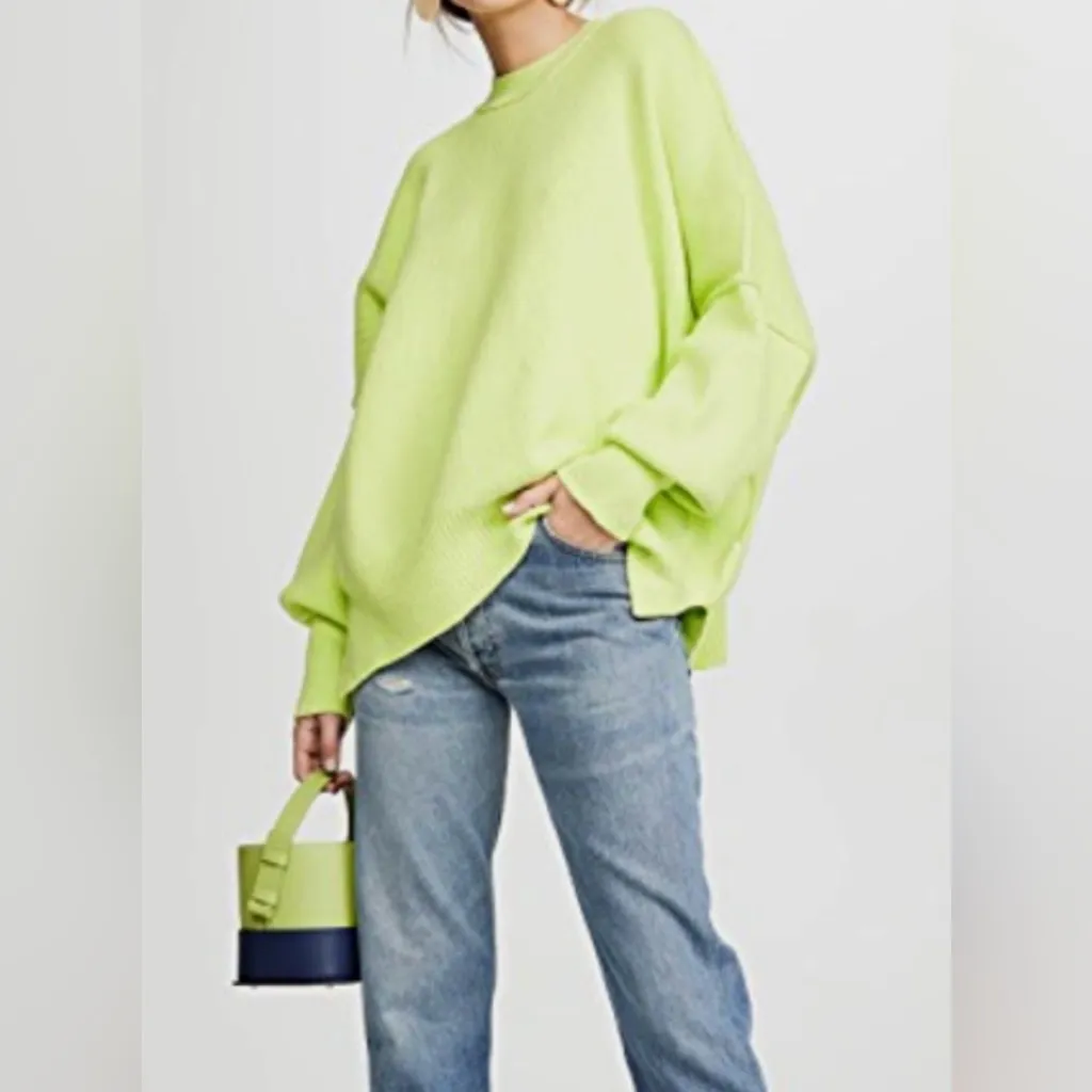 Free People Easy Street sweater. Size Medium - Image 9