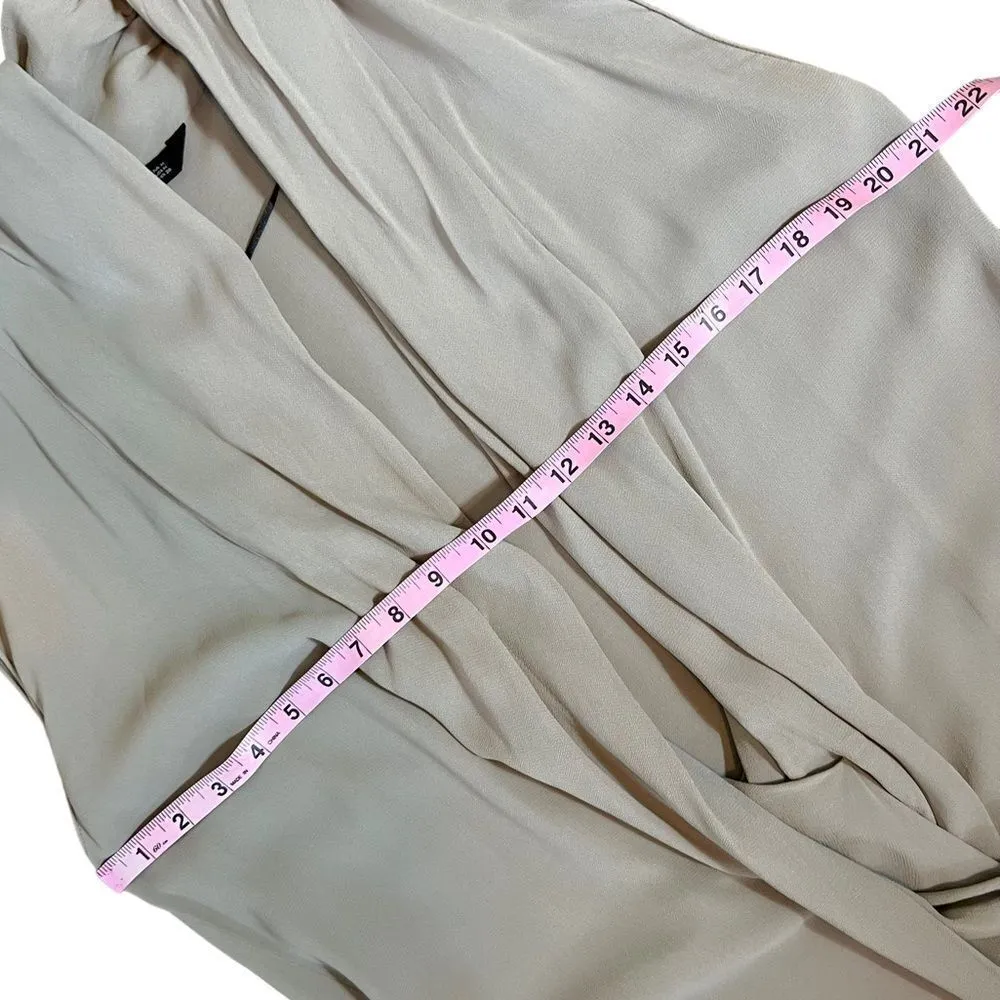 Zara Long Draped Asymmetrical Top - Image 8