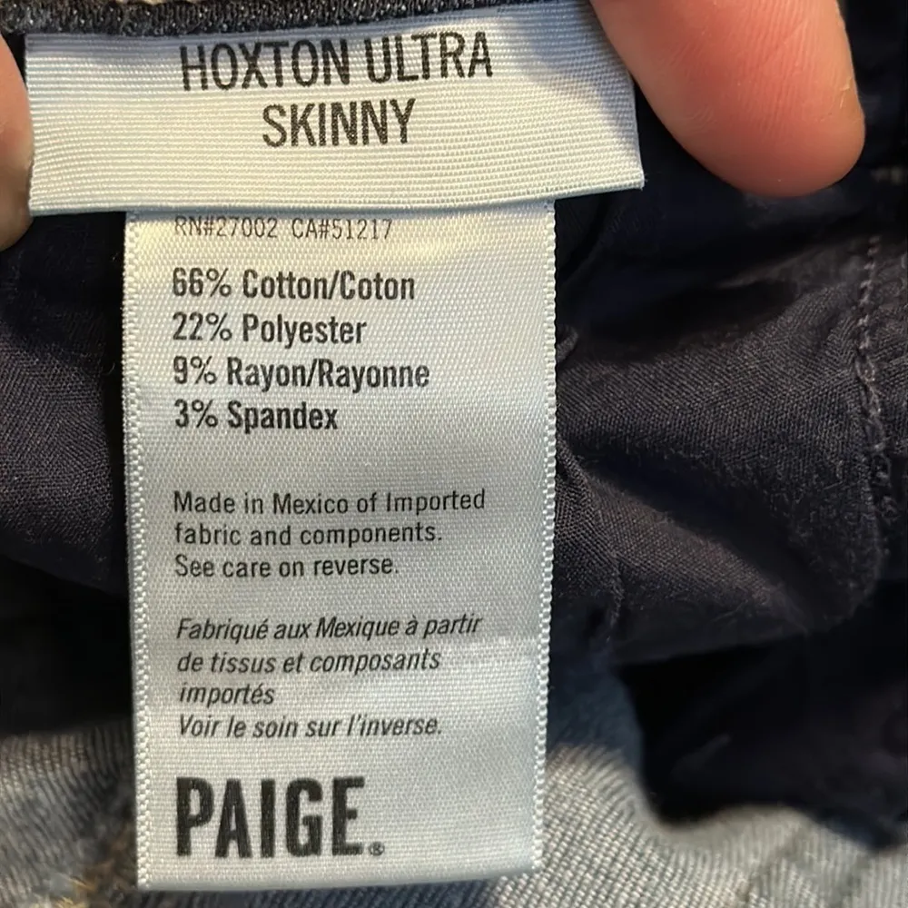 Paige Hoxton‎ Ultra SkinnyW5995 Daly Wash Size 27 - Image 13