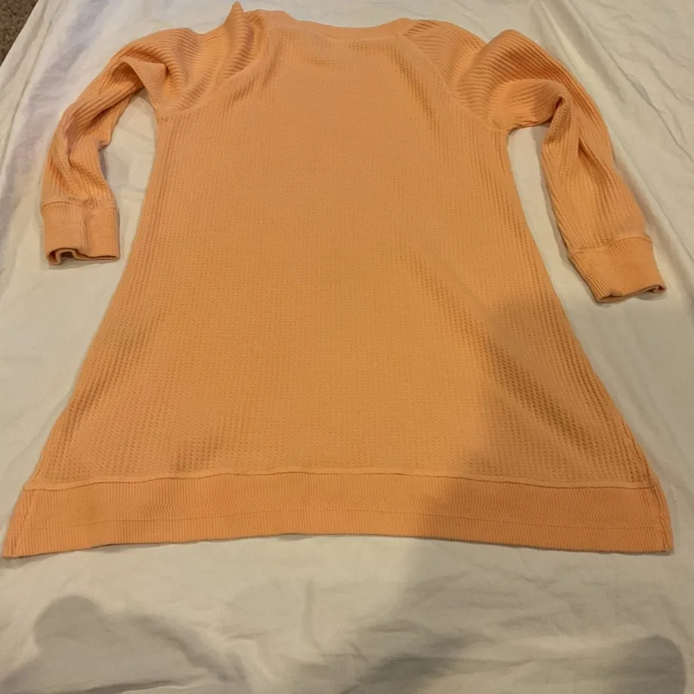 Soft Surroundings Apricot Waffle Knit - Image 8