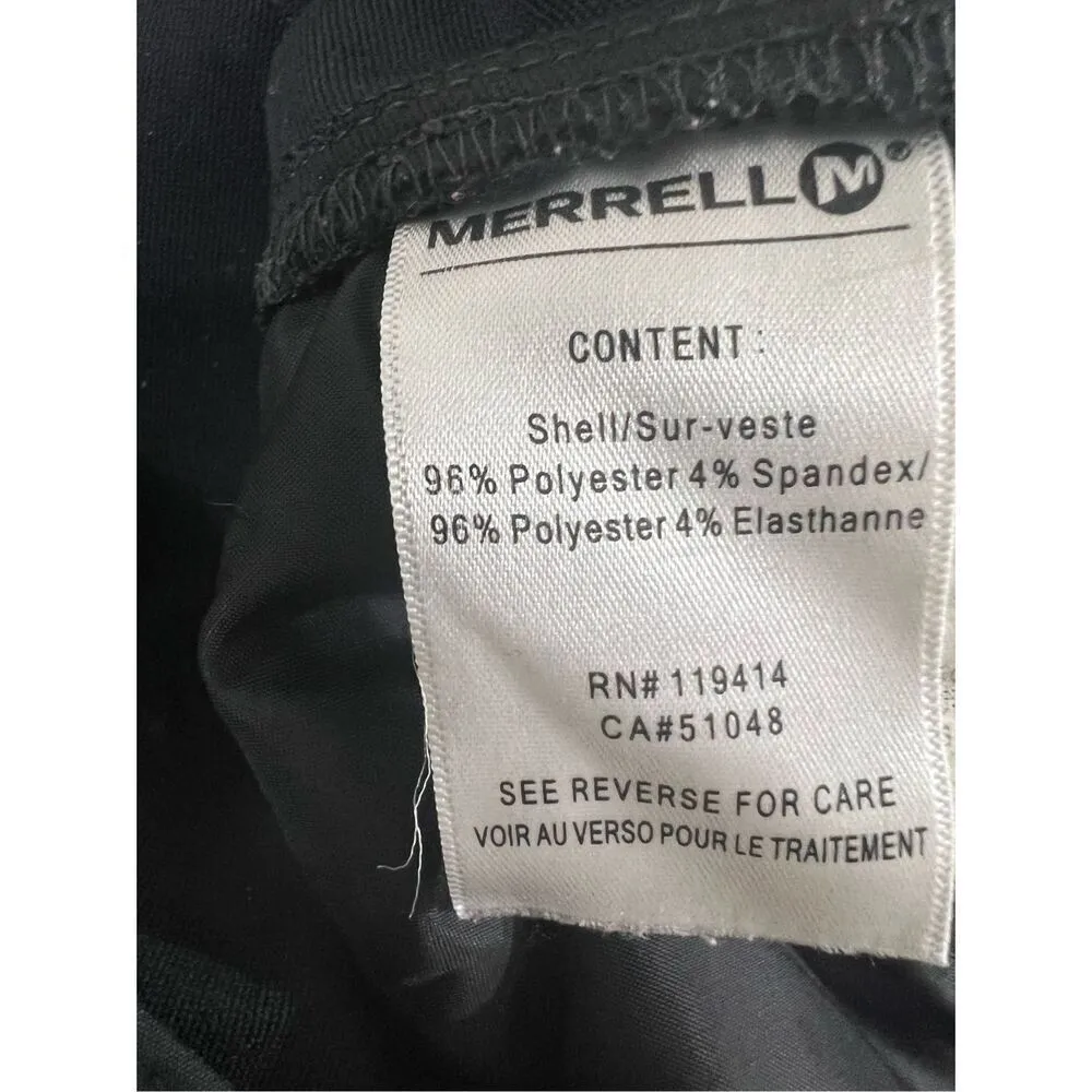 Merrell Aeroblock Women Black Pants Size 8 Hiking Active Flap-Pockets Outdoor - Image 12