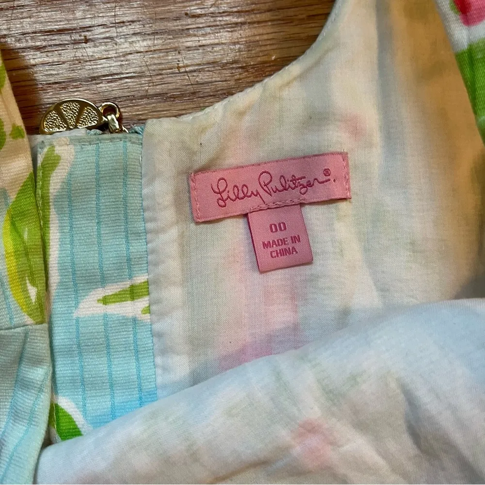 Lilly Pulitzer Cathy sleeveless shift dress size 00 - Image 3