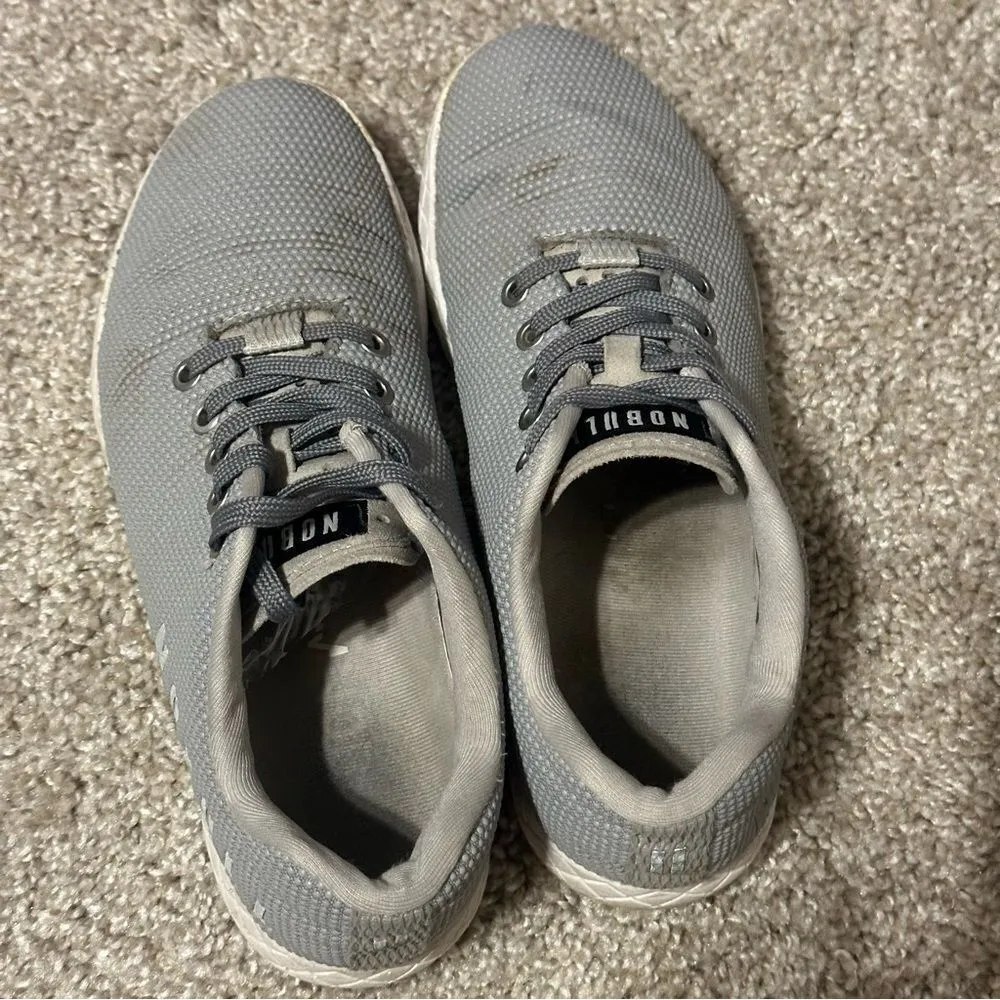 Nobull Superfabric Trainer Workout Gym Shoes Artic Gray Women's Sz 7.5 - Image 5