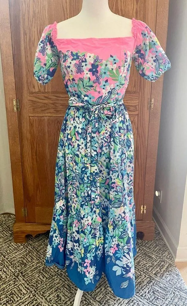 Lilly Pulitzer Zalie Midi Dress - Image 7