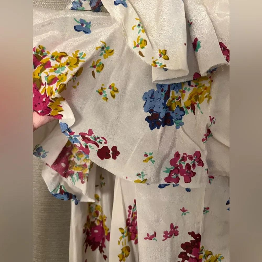 CANDELA Dania Floral Ruffle Maxi Skirt - Image 4