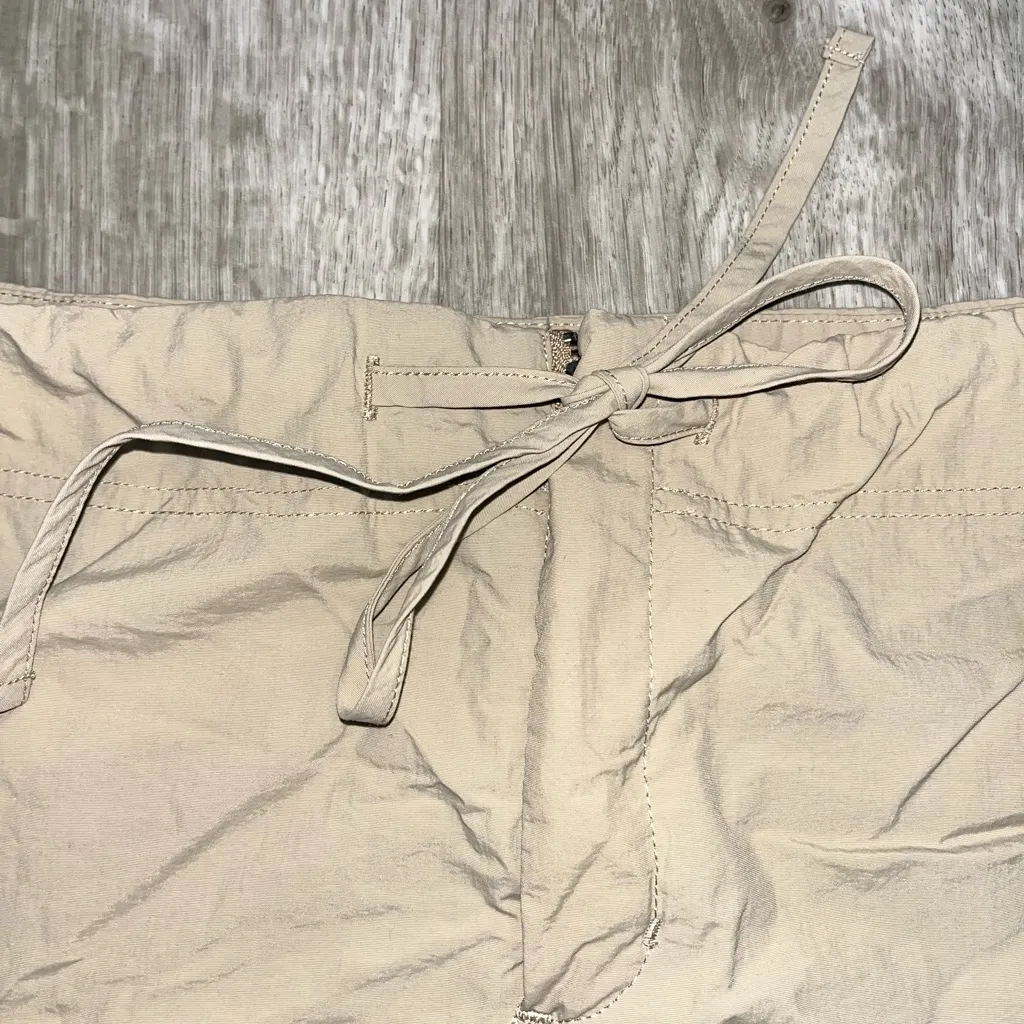 BP Beige Zippered Skirt - Image 2