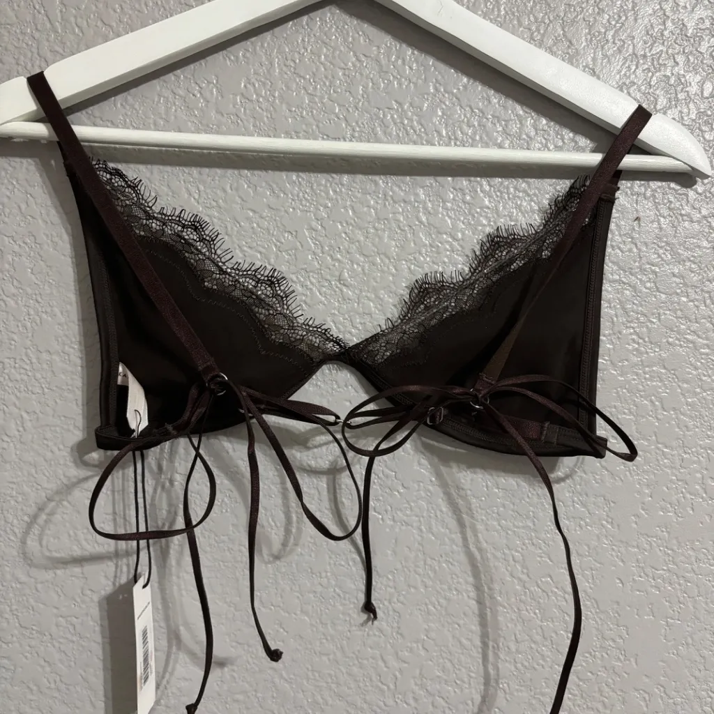 Kat The Label | Sorrento Bralette in expresso Brown - Image 6