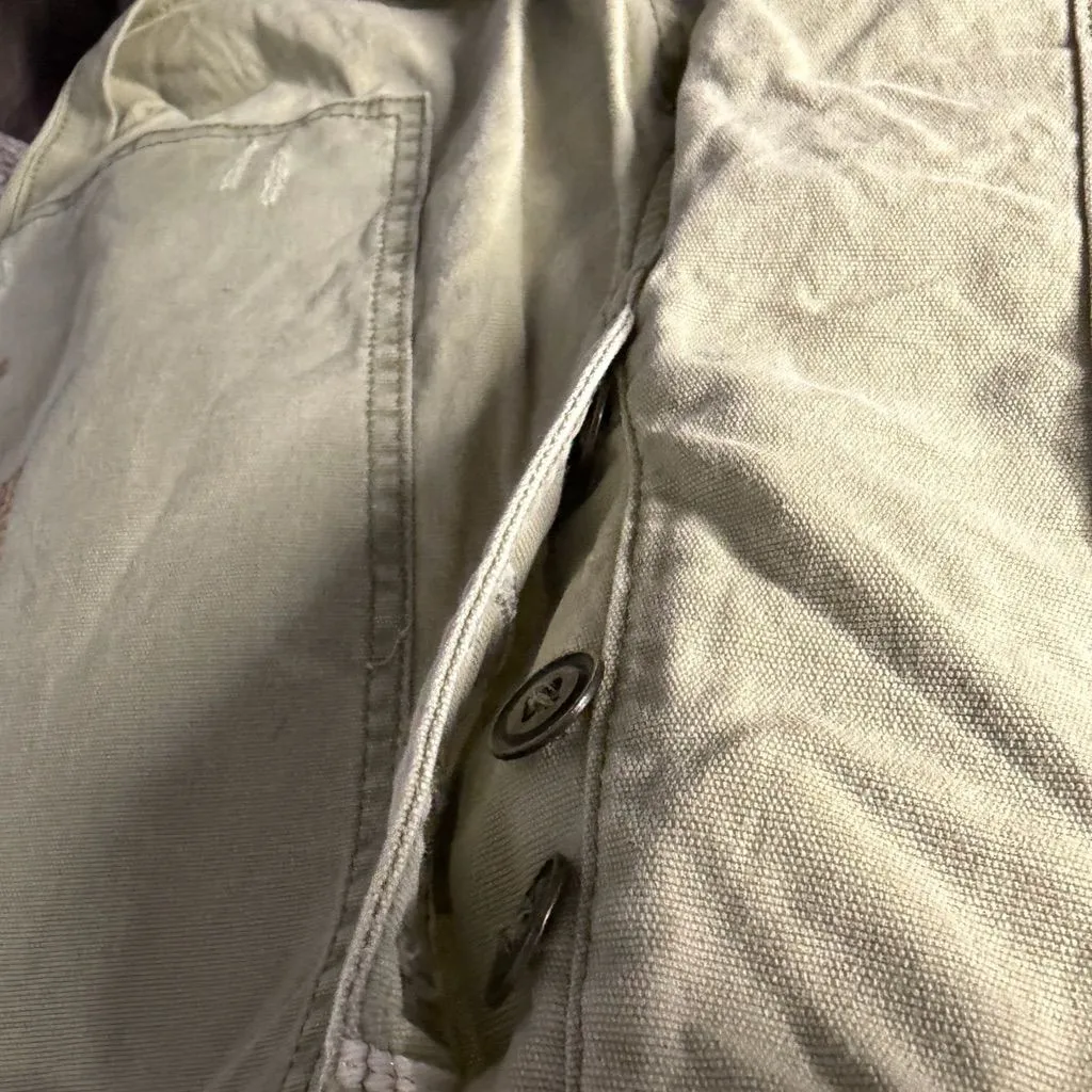 Pilcro Women's Olive Cargo Shorts - Image 5