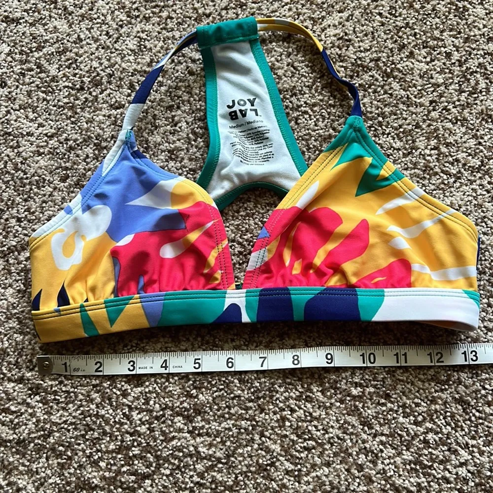 JOYLAB HALTER BIKINI TOP - MEDIUM - Image 3