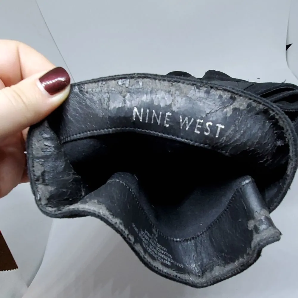 Nine West Your So Cute Black Boots (5) - Image 6