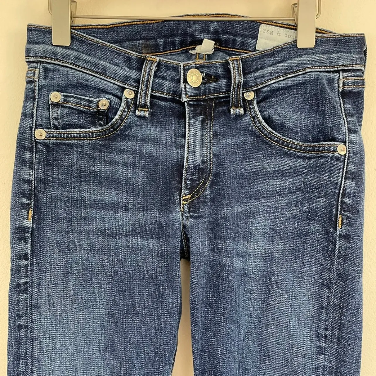 Cate Mid-Rise Skinny Jeans Sz 24 - Image 5