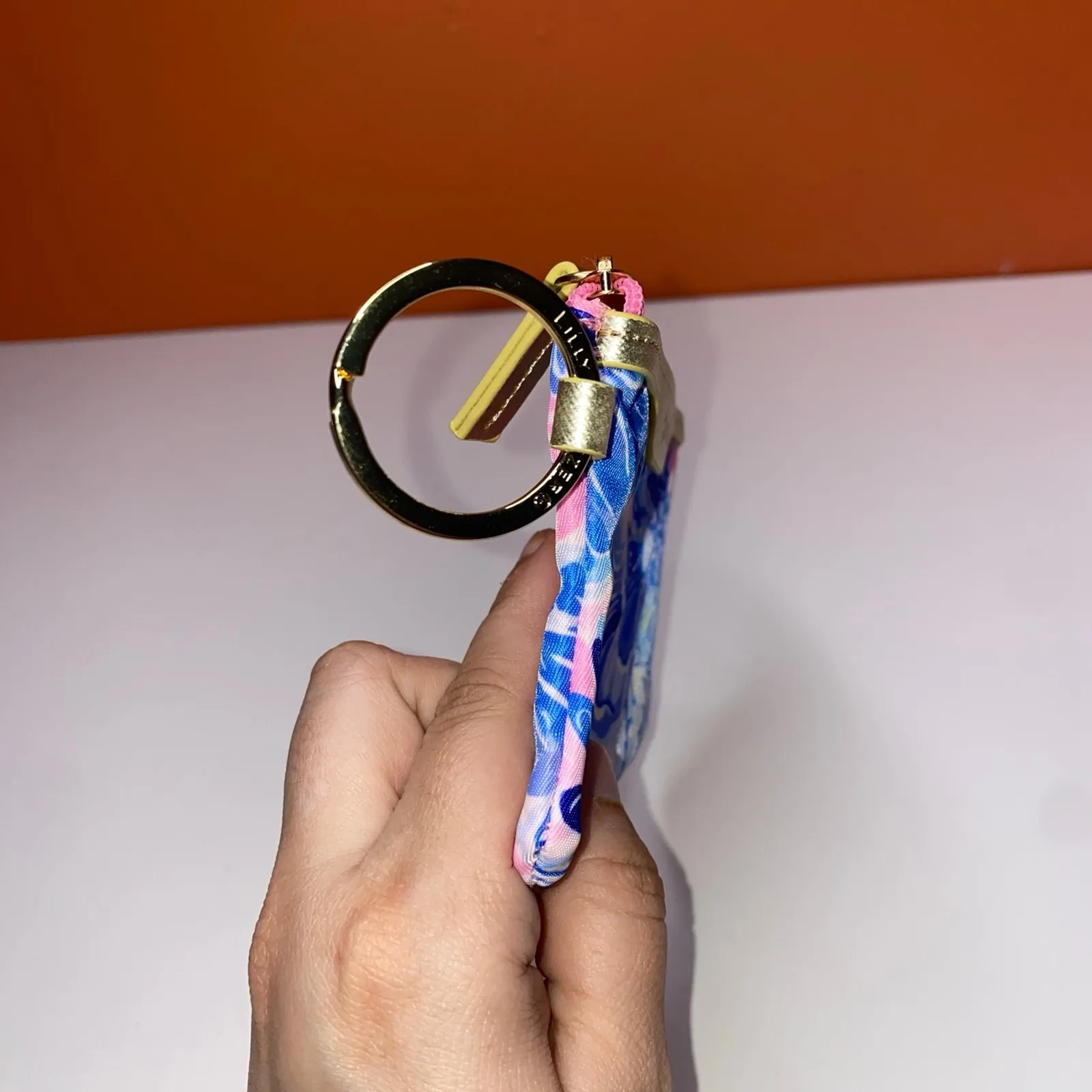 Lilly Pulitzer  Seekers Keychain Wallet / ID Holder - Image 8