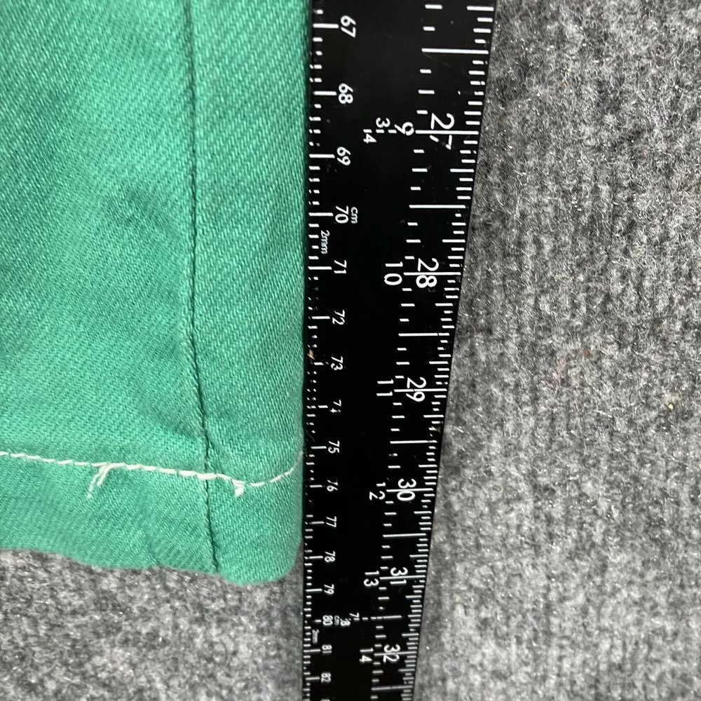 NWT Women's S.O.N.G. Vibrant Green Straight Leg Pants with Classic Fit Size 23 - Image 5