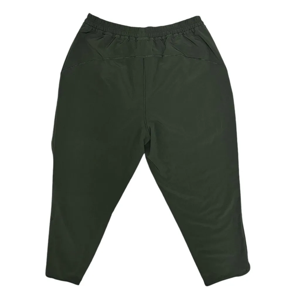 Lululemon Keep It Classic Crop 23” Size 8 in Dark Olive - Image 8