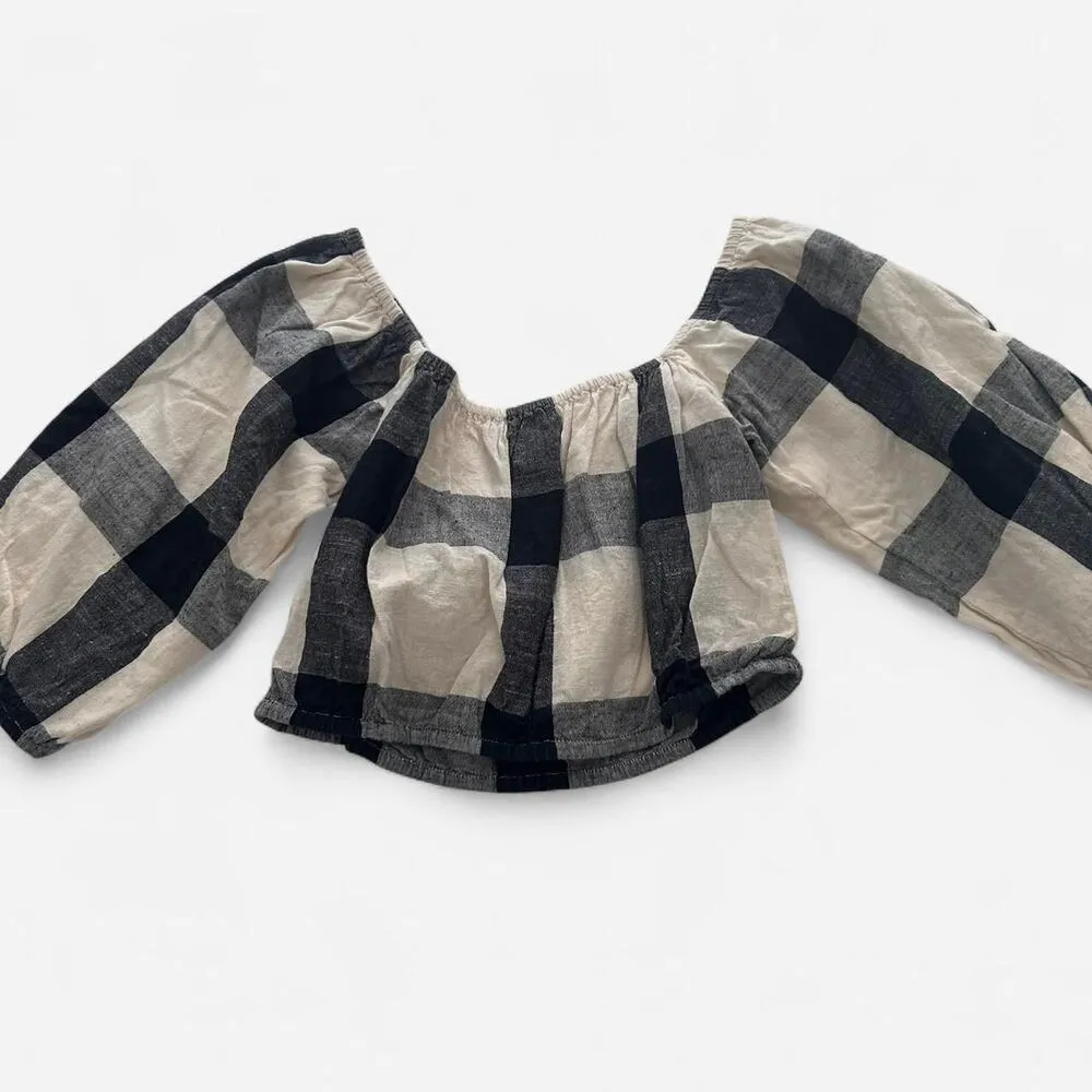 Laude the Label 100% Cotton Checkered Off - Image 6