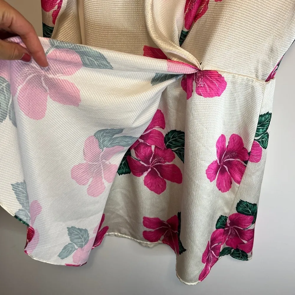 RESA Iris Bow Hibiscus Dress in Tropical - Image 7