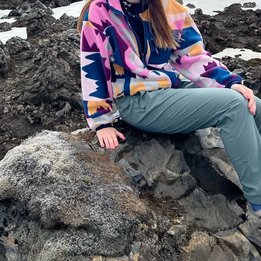 ✨ Eddie Bauer Women’s Gray Blue Hiking Pants Small - Image 13