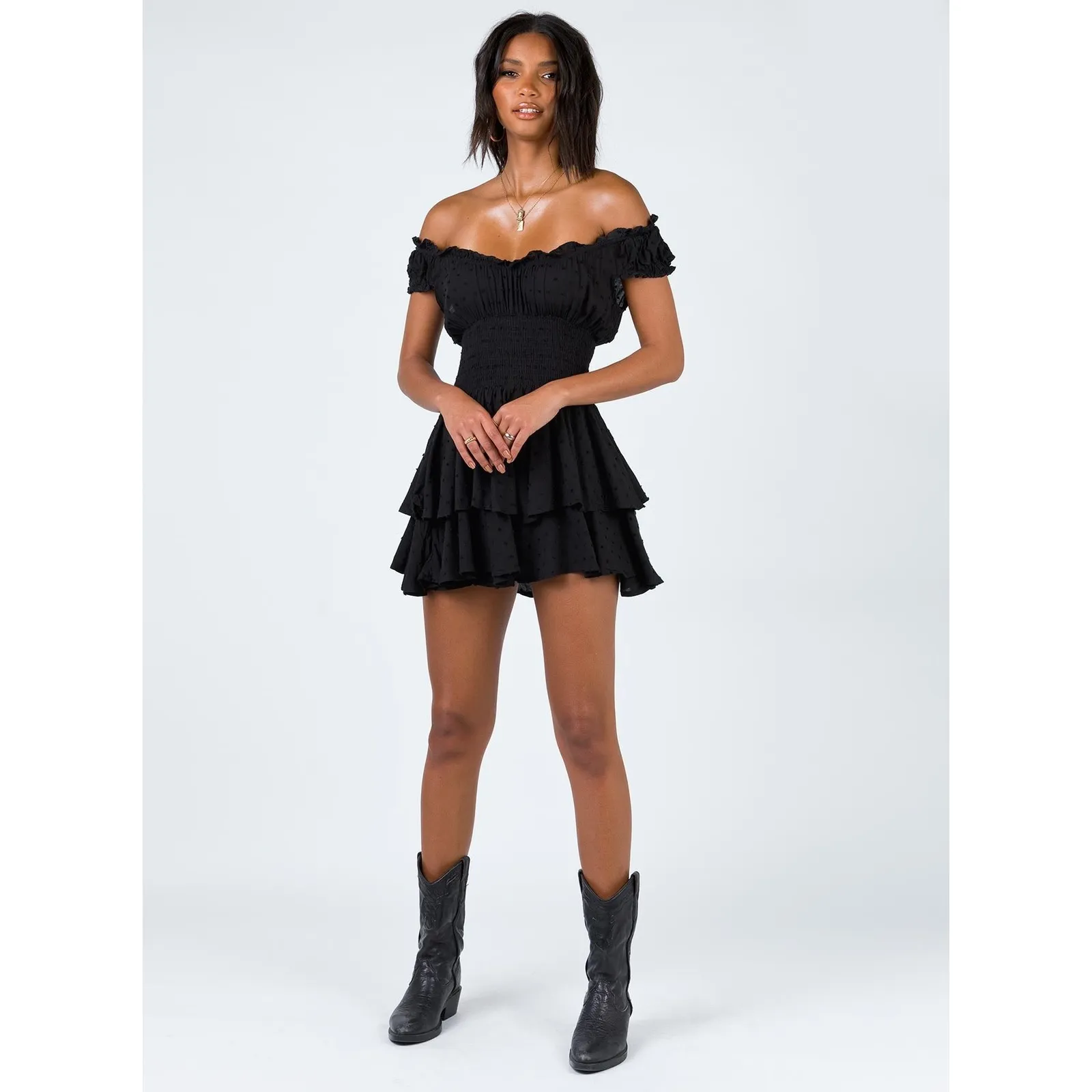 Princess Polly The Love Galore Black Romper - Image 13