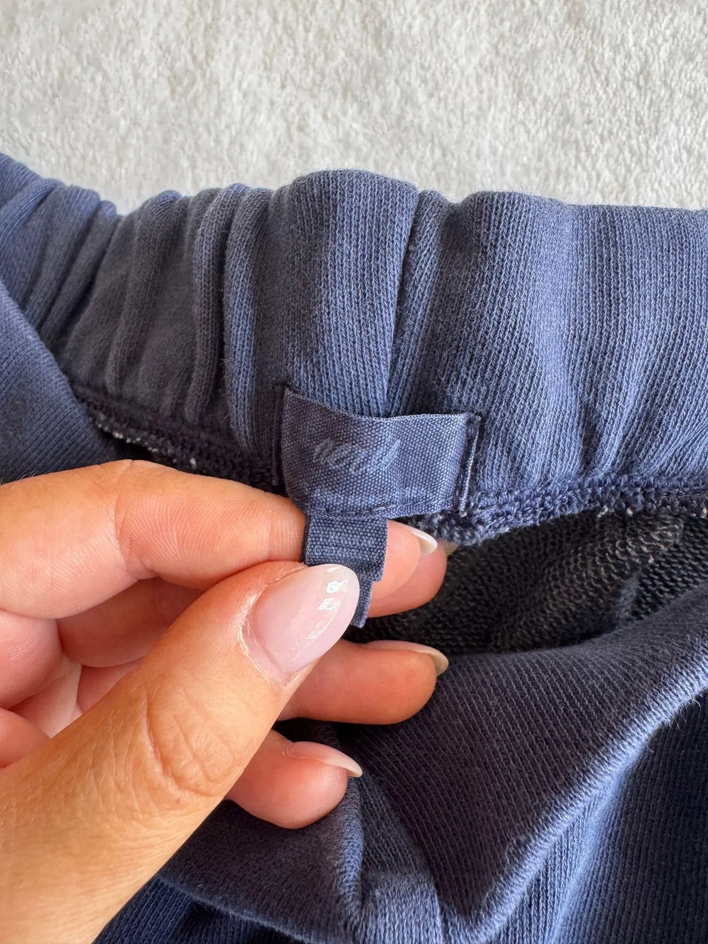 Aerie Large Navy Blue Baggy Sweatpants  - Image 3