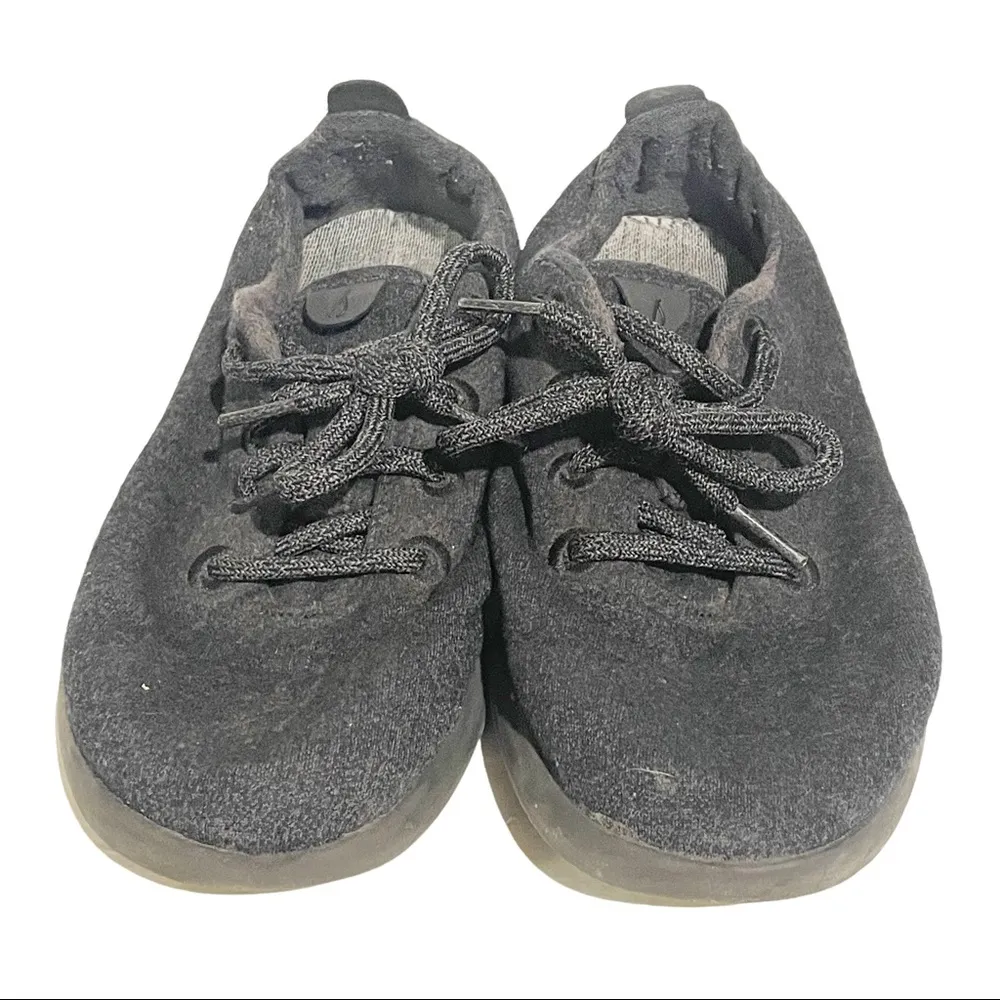 Allbirds Size 7 Grey Low Top Wool Runner Sneakers - Image 3