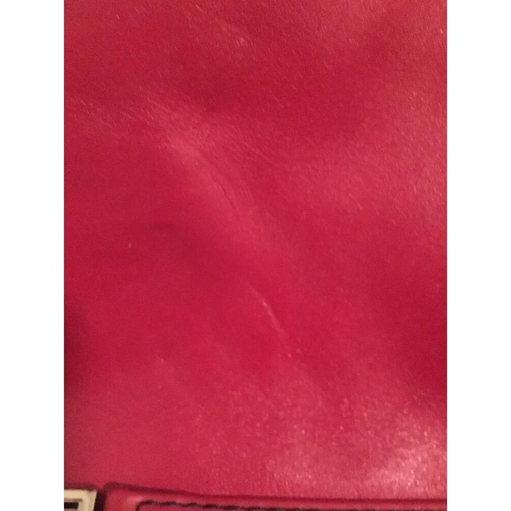 Tommy Hilfiger Women's Crossbody Shoulder Handbag Tote Purse Red - Image 5