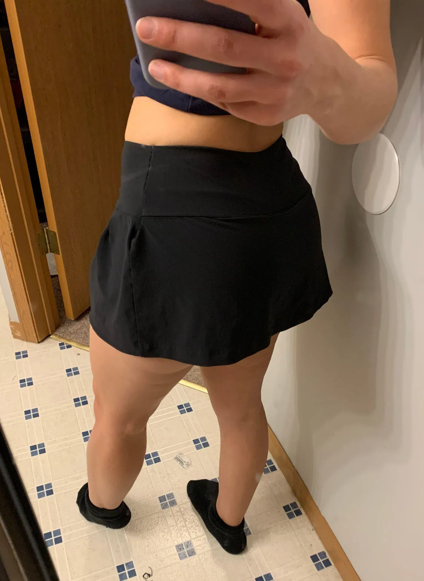 Nike Dri-Fit Black Skort - Image 4