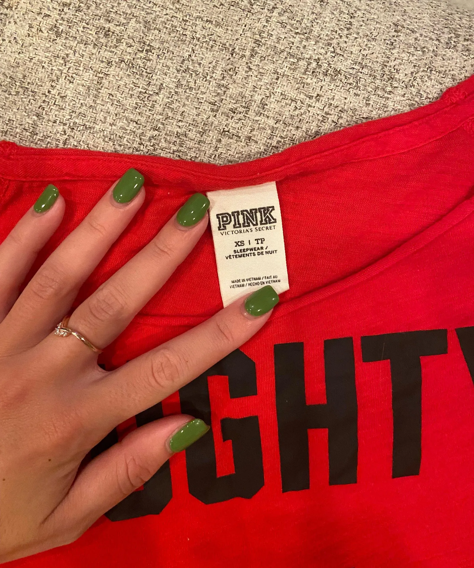 PINK Victoria’s Secret Sleep Tee - Image 3