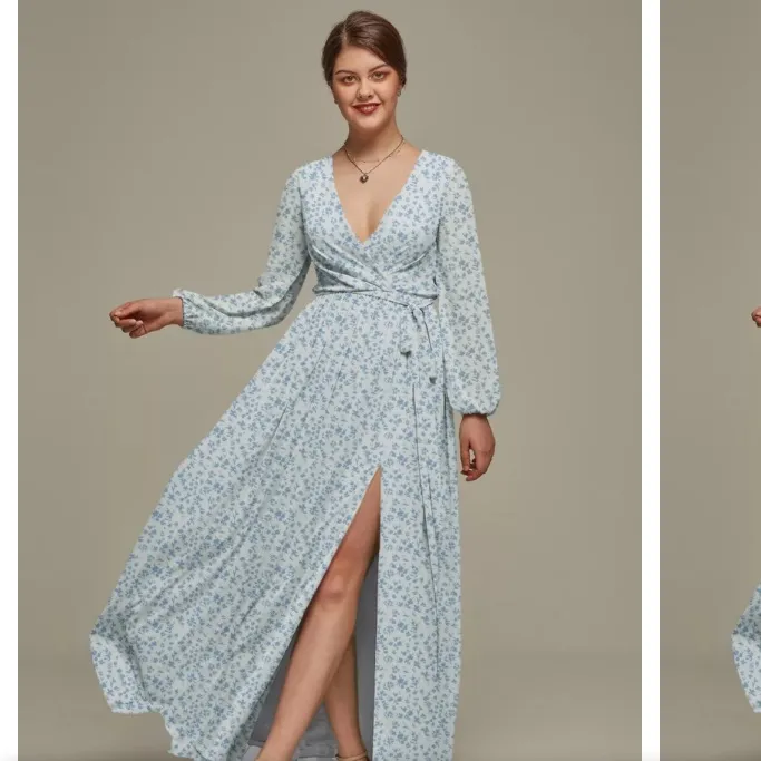 AW bridalDIVAN DRESS
Skyblue Star Floral wedding formal party $135 party winter Blue Size 0 - Image 2