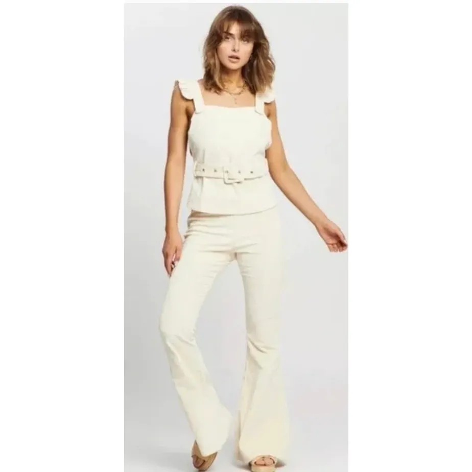 NWT Free People x Lenni the label Lykke Pull up Corduroy Pants Women’s Sz. M - Image 4