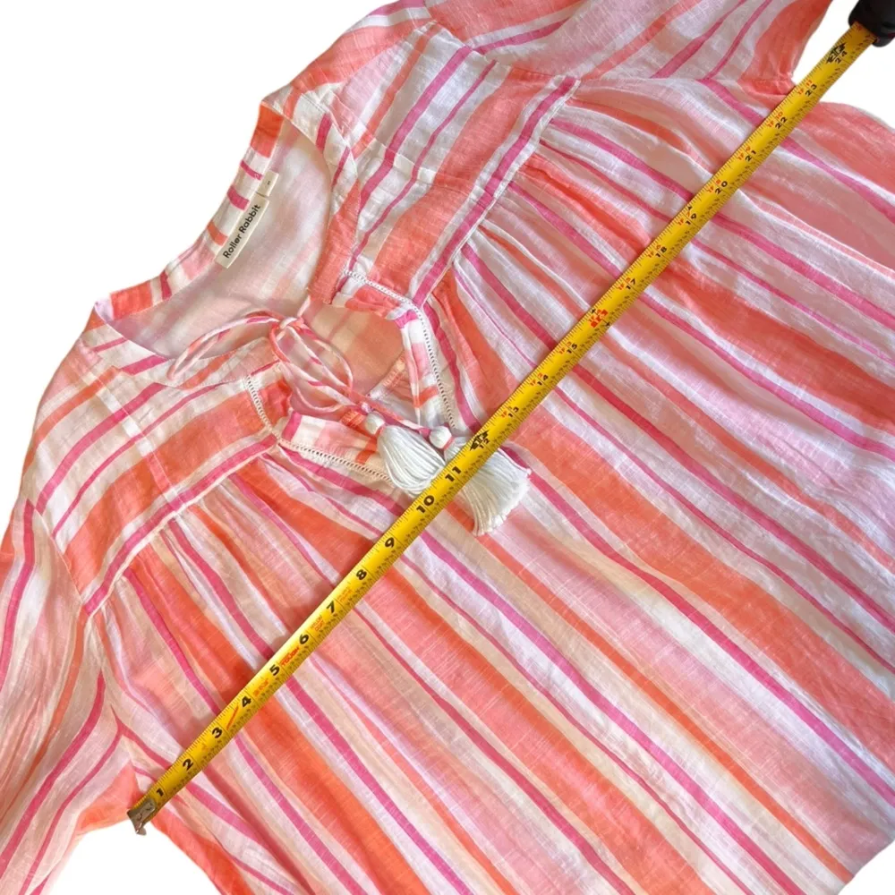 Roberta Roller Rabbit Striped Cotton Tunic - Image 7