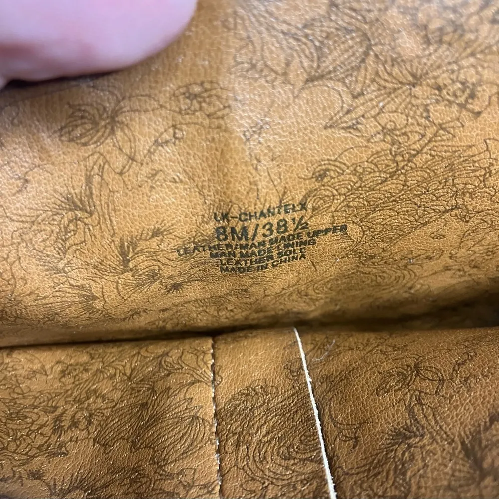 Lucky Brand Chantelx pink leather‎ ankle cowgirl boots size 8 - Image 8