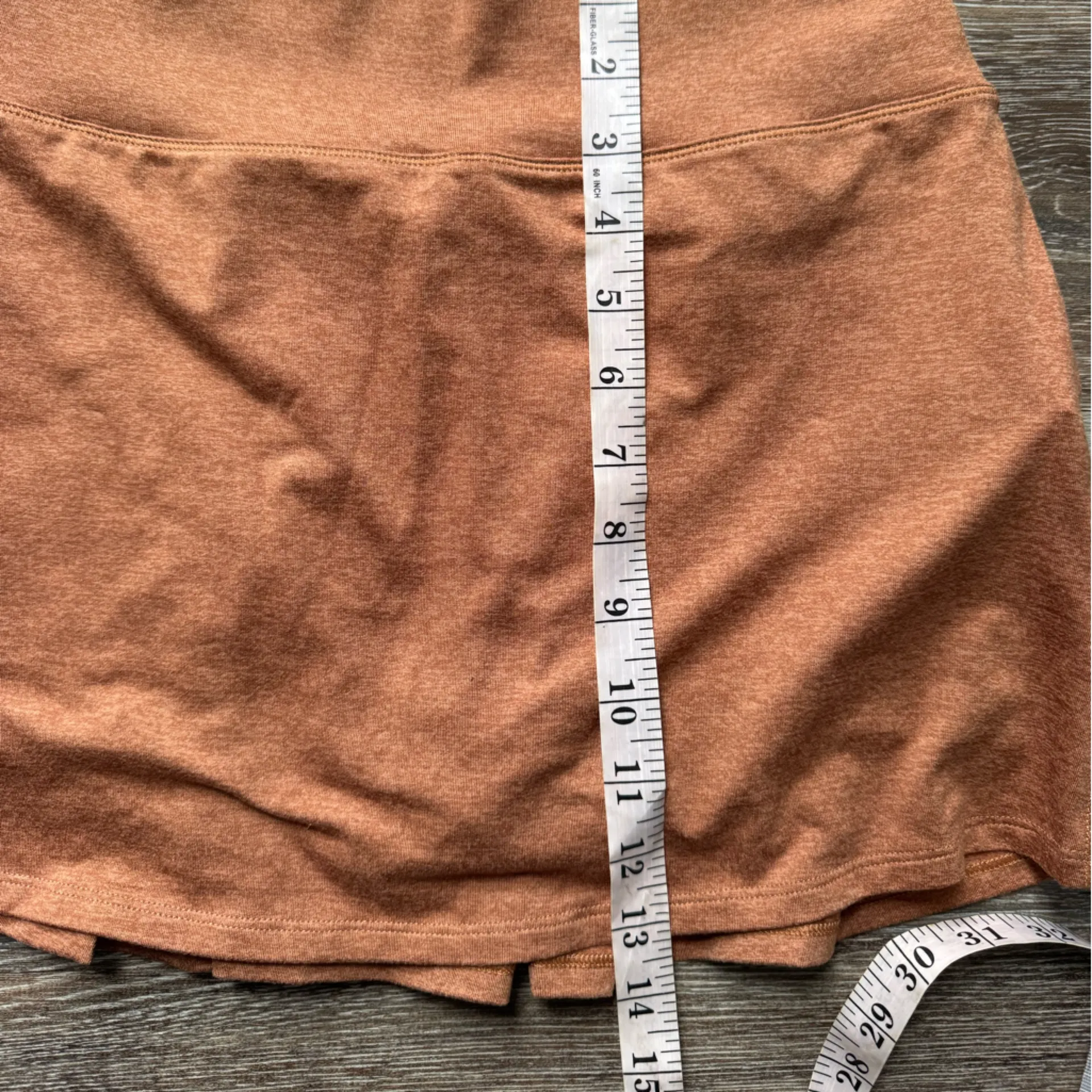 Vuori Halo Performance Skort in Palm Santo Heather M - Image 4