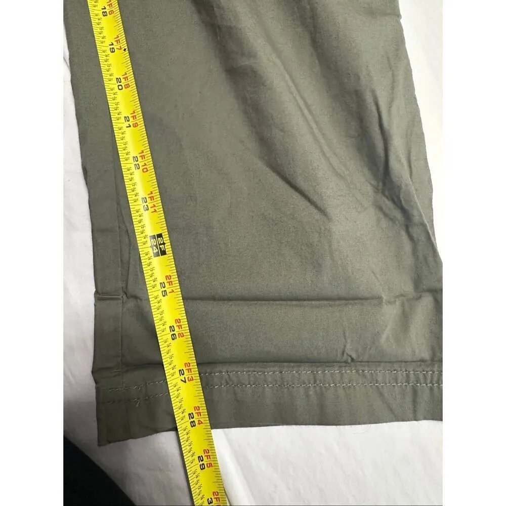 NWT Torrid  FRONT POPLIN DUSTY OLIVE Size 4x or 26 - Image 6